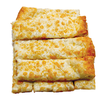 Pizza bread topped with fresh mozzarella cheese
